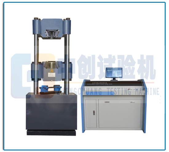 300kN橡胶缓冲器静刚度试验机