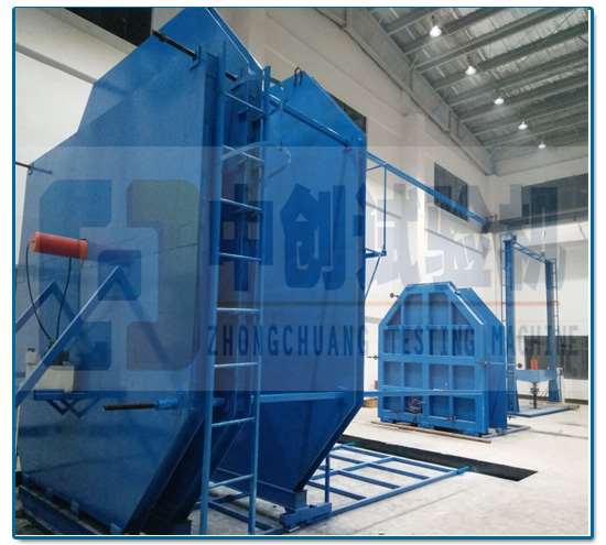 箱涵外压力试验机 安装现场