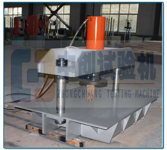 井盖残余变形试验机 主机图