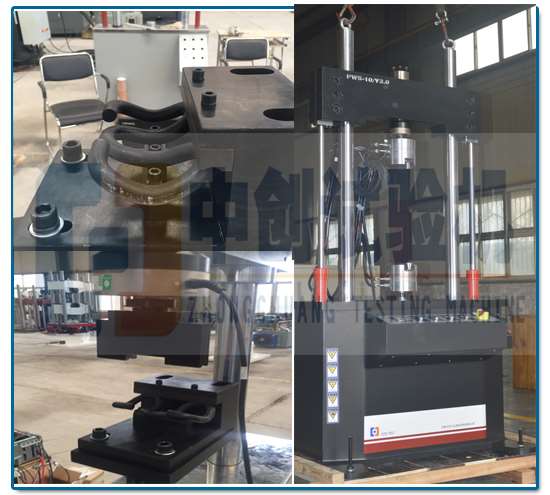 弹条疲劳试验机 试样夹持方法