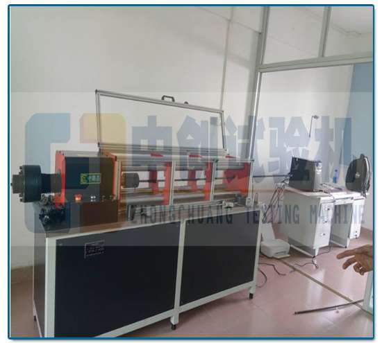 钢绞线松弛试验机现场图