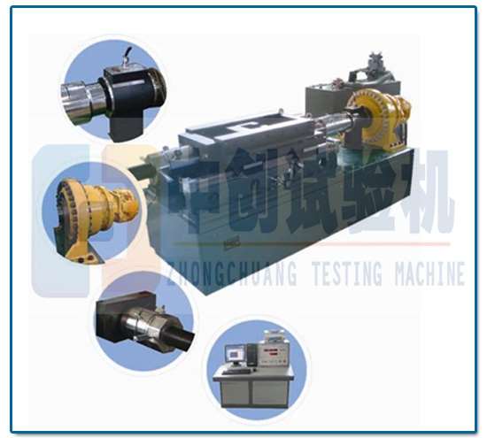 高强度螺栓扭矩系数试验机 卧式主机结构