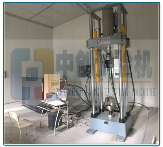 钢绞线锚具疲劳测试机 客户案例