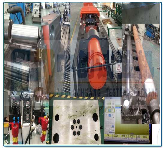 电力金具卧式拉力试验机结构原理图 电力金具卧式拉力试验机结构原理图