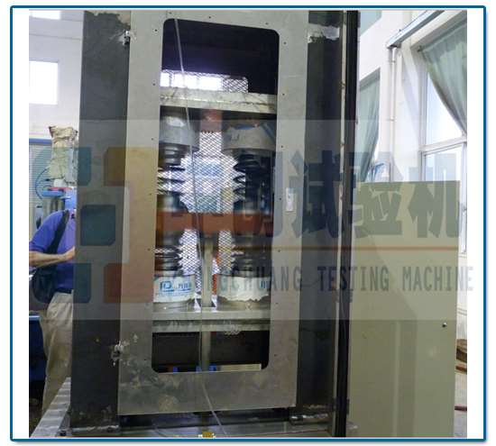 悬架簧疲劳机客户现场