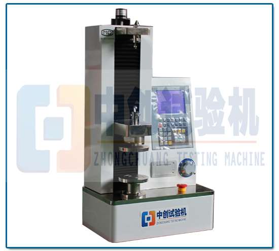 200N弹簧压力试验机 侧面结构图