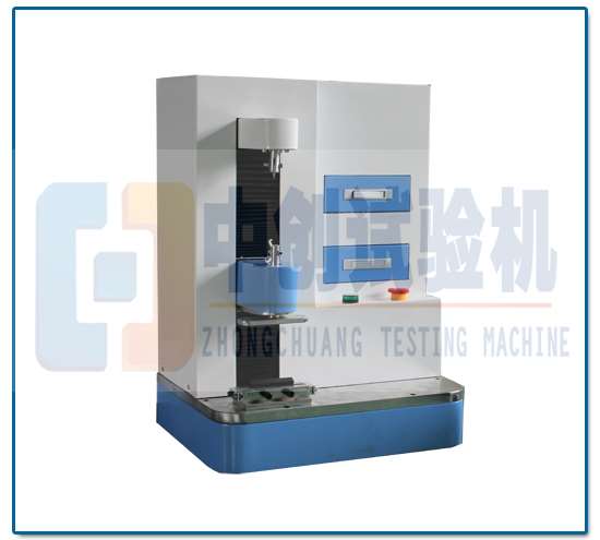 10N微机弹簧试验机 侧面图