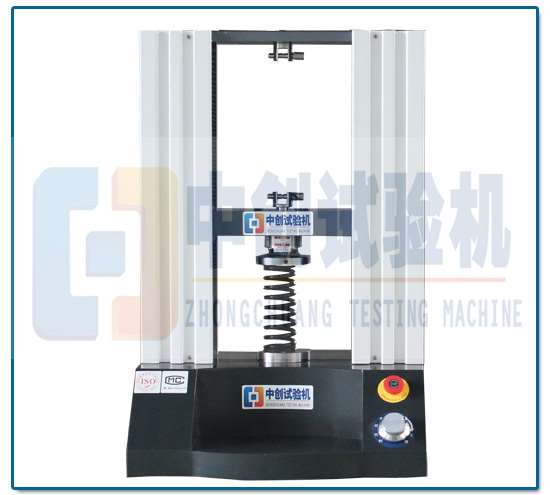 弹簧拉压力试验机做压缩试验