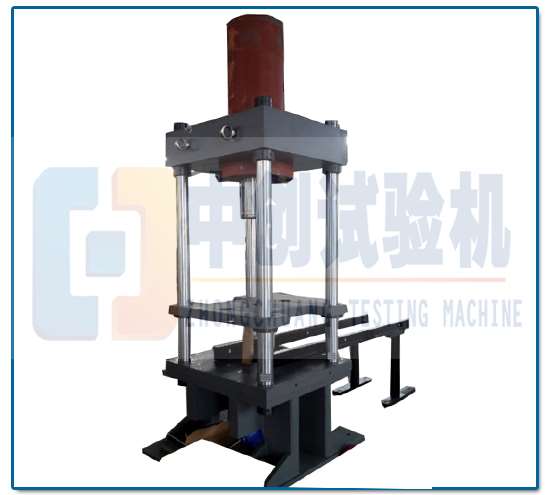 液压弹簧压力机 主机结构